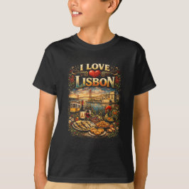Ik hou van Lissabon T-shirt