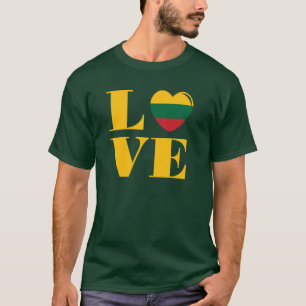 Ik hou van Litouwen T-shirt