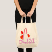 Ik hou van Liza Bag Tote Bag (Voorkant (product))