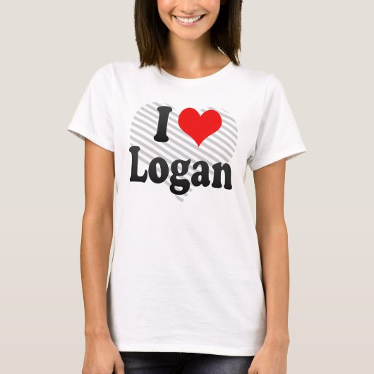 Ik hou van Logan T-shirt (Voorkant)