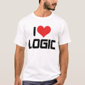 Ik Hou Van Logica T-Shirt (Voorkant)