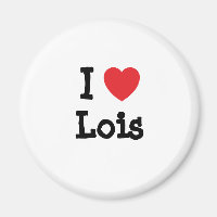 Ik hou van Lois hart T-Shirt