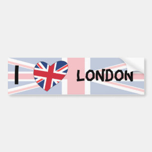 Ik hou van Londen Bumpersticker