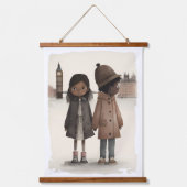 Ik hou van Londen Hangend Wandkleed (Voorkant)