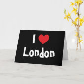 Ik hou van Londen Kaart (Gele Bloem)
