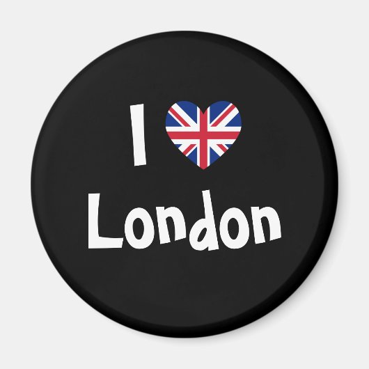 Ik hou van Londen Magneet (Voorkant)