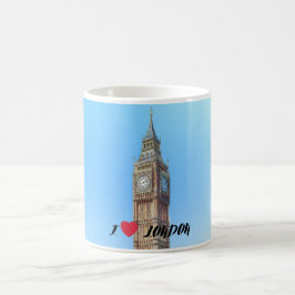 Ik hou van Londen mok – Illustratie van Big Ben So