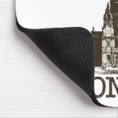 ik hou van londen muismat (Hoek)