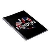 IK HOU VAN LONDEN NOTITIEBOEK (Rechterzijde)