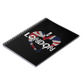 IK HOU VAN LONDEN NOTITIEBOEK (Linkerzijde)