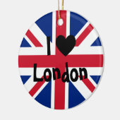 Ik hou van Londen Ornament (Links)