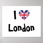 Ik hou van Londen Poster (Voorkant)