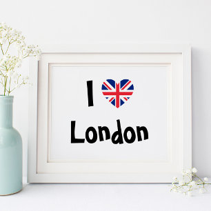 Ik hou van Londen Poster