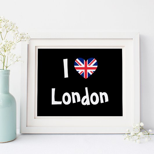 Ik hou van Londen Poster
