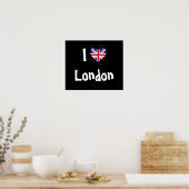 Ik hou van Londen Poster (Keuken)