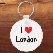Ik hou van Londen Sleutelhanger (Voorkant)