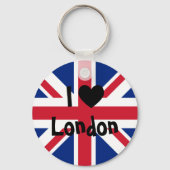 Ik hou van Londen Sleutelhanger (Voorkant)