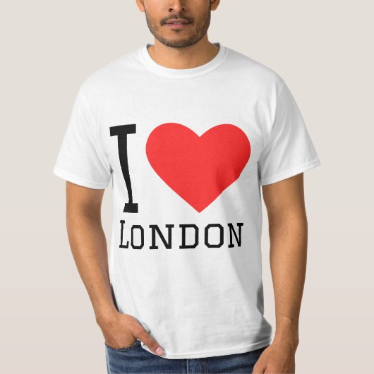 Ik hou van Londen T-shirt (Voorkant)