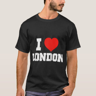 Ik hou van Londen T-shirts Raglan Baseball