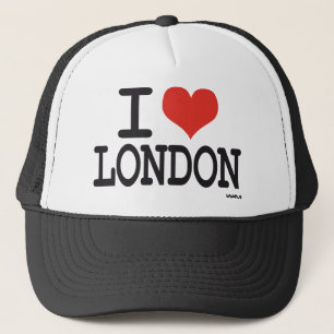 Ik hou van Londen Trucker Pet