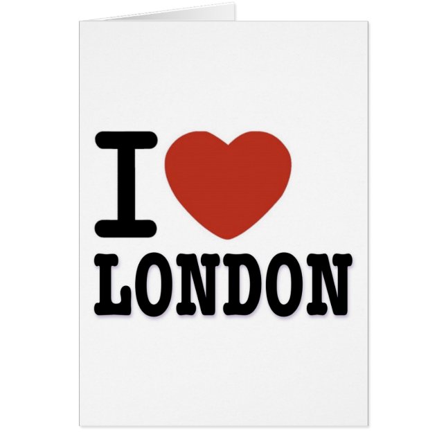 Ik hou van LONDON (Voorkant)