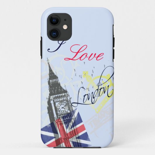 Ik hou van London iPhone5 hoesjes (Achterkant)