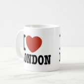Ik hou van LONDON Koffiemok (Voorkant links)