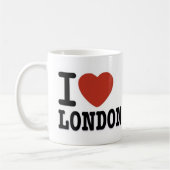 Ik hou van LONDON Koffiemok (Links)
