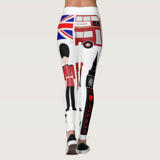 Ik hou van London Leggings (Achterkant)