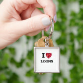 Ik hou van Loons Sleutelhanger (Hand)