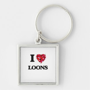 Ik hou van Loons Sleutelhanger