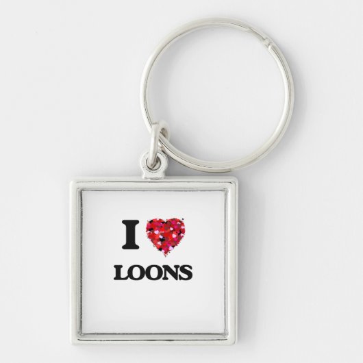Ik hou van Loons Sleutelhanger (Voorkant)