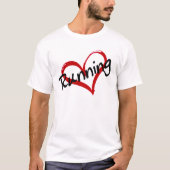 Ik hou van lopen t-shirt (Voorkant)