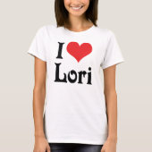 Ik hou van Lori T-shirt (Voorkant)
