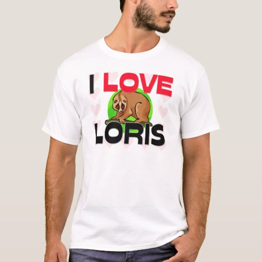 Ik hou van Loris T-shirt (Voorkant)