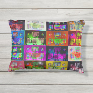 Ik hou van Los Angeles Beauful Diversity Pillow Buitenkussen