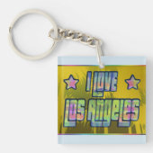 Ik hou van Los Angeles Beauful Shade Sleutelhanger (Voorkant)