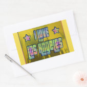Ik hou van Los Angeles Beauful Shade Sticker (Envelop)