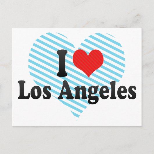 Ik hou van Los Angeles Briefkaart (Voorkant)