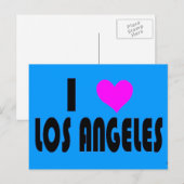 Ik hou van Los Angeles briefkaart (Voorkant / Achterkant)
