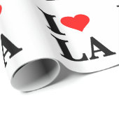 Ik hou van Los Angeles Cadeaupapier (Rol Hoek)