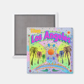 Ik hou van Los Angeles Calm Desire Magnet (Voorkant / Achterkant)