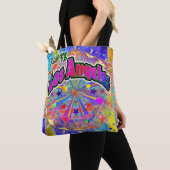 Ik hou van Los Angeles Cosmic Unity Canvas tas (Dichtbij)