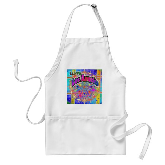 IK HOU VAN Los Angeles Cosmic Unity Schort (Voorkant)