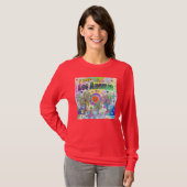Ik hou van Los Angeles Deep Dream T-Shirt (Voorkant volledig)