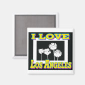 Ik hou van Los Angeles Design #5 Magnet (Voorkant / Achterkant)