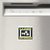 Ik hou van Los Angeles Design #5 Magnet (Insitu (Vaatwasser))