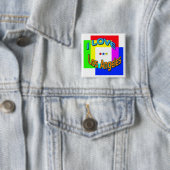 "Ik hou van Los Angeles die 1" Button kleuren (In situ)