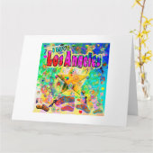 IK HOU VAN Los Angeles Epoch Hour Card Kaart (Gele Bloem)