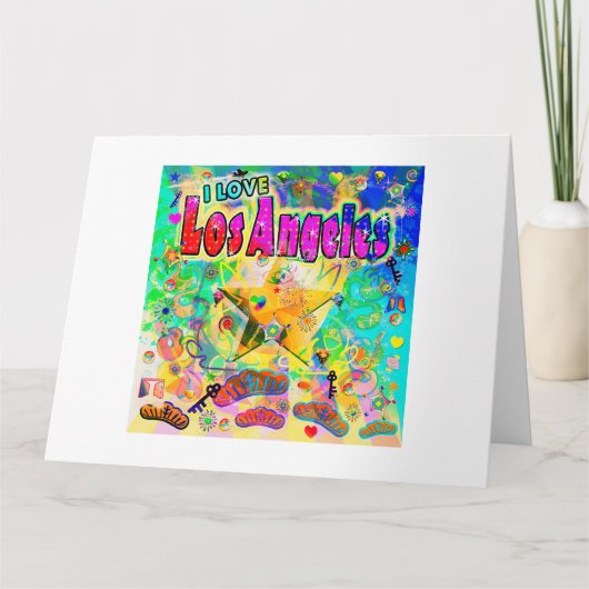 IK HOU VAN Los Angeles Epoch Hour Card Kaart (Voorkant)